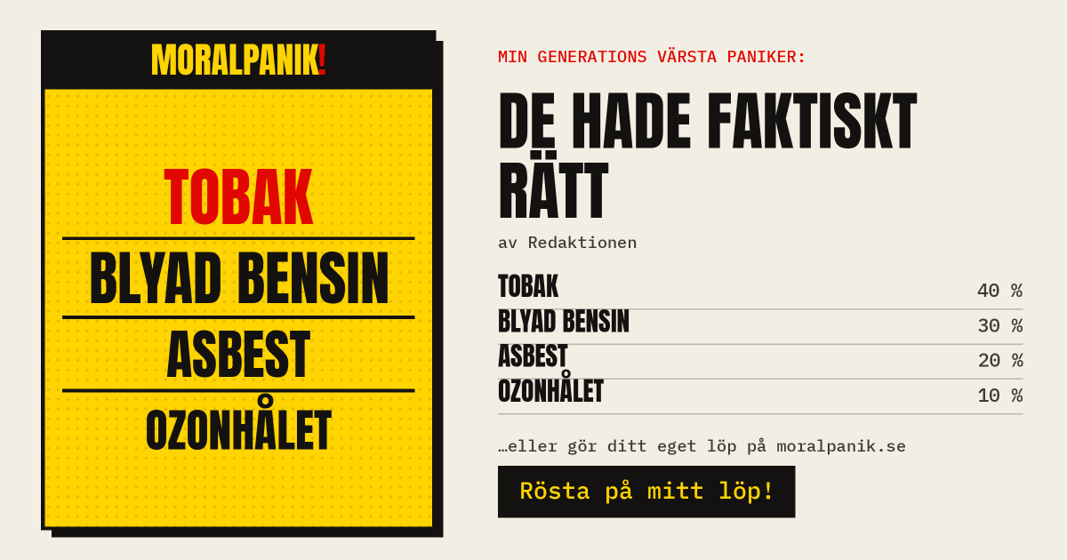 Delningsbild för De hade faktiskt rätt